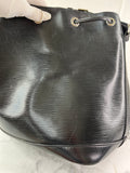 LOUIS VUITTON Black Epi Leather Petit Noe Shoulder Bag