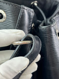 LOUIS VUITTON Black Epi Leather Petit Noe Shoulder Bag