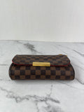 LOUIS VUITTON Damier Ebene Favorite PM Crossbody/Shoulder Bag