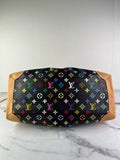 LOUIS VUITTON Monogram Black Multicolor Ursula Shoulder Bag