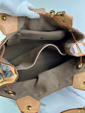 LOUIS VUITTON Monogram Black Multicolor Ursula Shoulder Bag