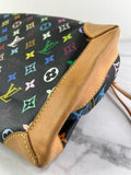 LOUIS VUITTON Monogram Black Multicolor Ursula Shoulder Bag