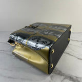 Louis Vuitton X Fornasetti Gold/Black Faded Portrait Capucines MM Shoulder Bag