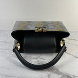 Louis Vuitton X Fornasetti Gold/Black Faded Portrait Capucines MM Shoulder Bag