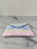 LOUIS VUITTON Pastel ESCALE Large Pochette Kirigami Clutch/Pouch