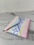LOUIS VUITTON Pastel ESCALE Large Pochette Kirigami Clutch/Pouch