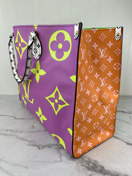 LOUIS VUITTON Multicolor Monogram Giant Onthego GM Shoulder Bag