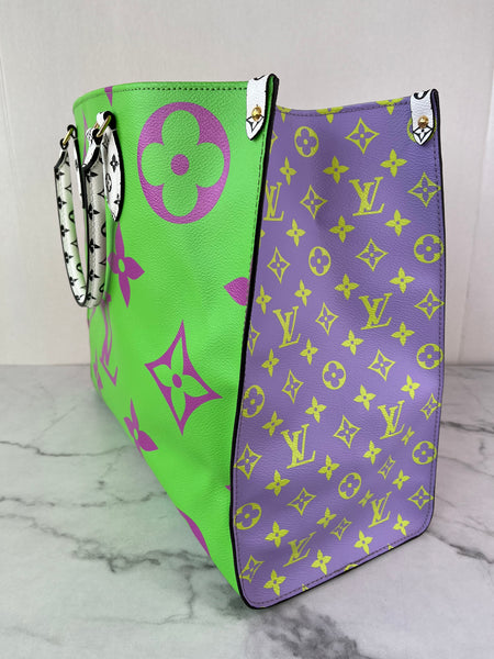 LOUIS VUITTON Multicolor Monogram Giant Onthego GM Shoulder Bag