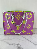 LOUIS VUITTON Multicolor Monogram Giant Onthego GM Shoulder Bag