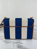 LOUIS VUITTON Multicolor TWIST MM Embroidered Stripe Canvas Shoulder/Crossbody Bag