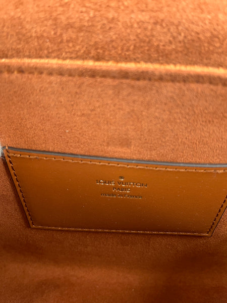 LOUIS VUITTON Multicolor TWIST MM Embroidered Stripe Canvas Shoulder/Crossbody Bag