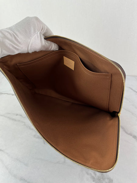 LOUIS VUITTON Multicolor TWIST MM Embroidered Stripe Canvas Shoulder/Crossbody Bag