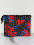 LOUIS VUITTON Monogram Coquelicot/Denim Jungle Dots Toiletry Pouch 26