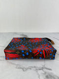 LOUIS VUITTON Monogram Coquelicot/Denim Jungle Dots Toiletry Pouch 26