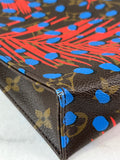 LOUIS VUITTON Monogram Coquelicot/Denim Jungle Dots Toiletry Pouch 26