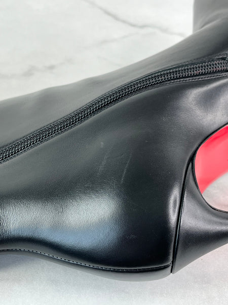 Christian Louboutin Black So Kate Booty 100 Size 38.5