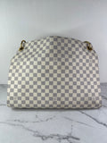LOUIS VUITTON Damier Azur Artsy MM Shoulder Bag