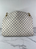 LOUIS VUITTON Damier Azur Artsy MM Shoulder Bag