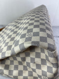 LOUIS VUITTON Damier Azur Artsy MM Shoulder Bag