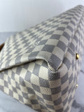 LOUIS VUITTON Damier Azur Artsy MM Shoulder Bag