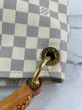 LOUIS VUITTON Damier Azur Artsy MM Shoulder Bag