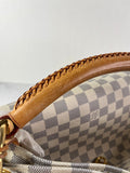 LOUIS VUITTON Damier Azur Artsy MM Shoulder Bag