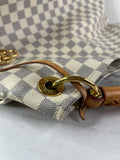 LOUIS VUITTON Damier Azur Artsy MM Shoulder Bag