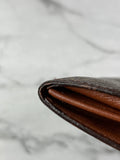 LOUIS VUITTON Monogram Sarah Wallet (with crossbody chain)
