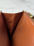 LOUIS VUITTON Monogram Sarah Wallet (with crossbody chain)