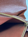 LOUIS VUITTON Monogram Sarah Wallet (with crossbody chain)