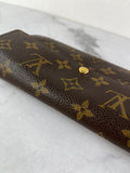 LOUIS VUITTON Monogram Sarah Wallet (with crossbody chain)