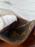 LOUIS VUITTON Monogram Sarah Wallet (with crossbody chain)