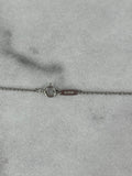 Tiffany Hearts Platinum Diamond Mini Pendant Necklace