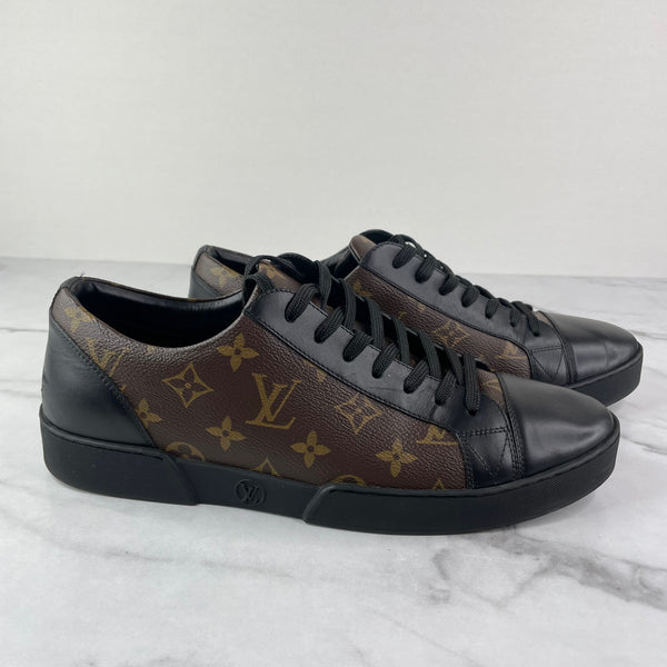 Louis Vuitton Men s Monogram Black Match Up Sneakers Size 9 fits US 9.5 10