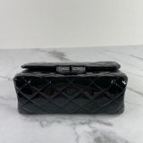 CHANEL So Black Patent Calfskin Quilted 2.55 Reissue Mini Flap Bag