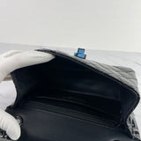 CHANEL So Black Patent Calfskin Quilted 2.55 Reissue Mini Flap Bag