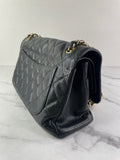 CHANEL Black Caviar Classic Jumbo Double Flap Bag