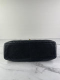 CHANEL Black Caviar Classic Jumbo Double Flap Bag
