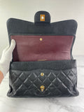 CHANEL Black Caviar Classic Jumbo Double Flap Bag