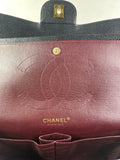 CHANEL Black Caviar Classic Jumbo Double Flap Bag