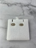 Christian Dior Clair D Lune Earrings Gold-Finish Metal and Sparkling Crystals
