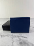PRADA Saffiano Metal Bluette Wallet