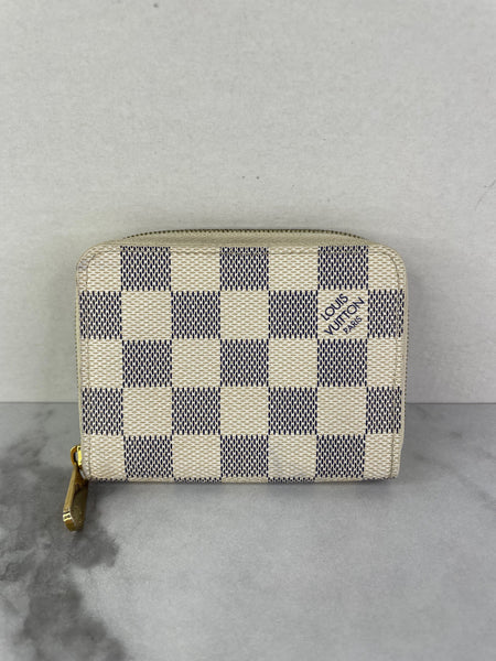 Louis Vuitton Damier Azur Zippy Coin Purse