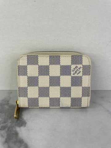 Louis Vuitton Damier Azur Zippy Coin Purse