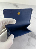 PRADA Saffiano Metal Bluette Wallet