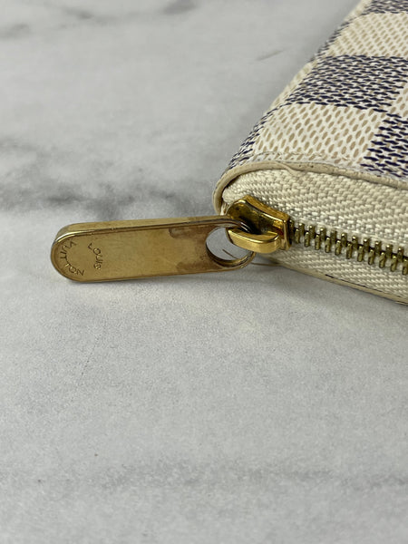 Louis Vuitton Damier Azur Zippy Coin Purse