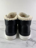 Hermes Black Ecru Calfskin Woolskin Daydream Sneakers Size 37.5