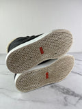 Hermes Black Ecru Calfskin Woolskin Daydream Sneakers Size 37.5