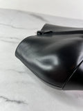 Christian Louboutin Black Leather Belle Ankle Boots Size 41