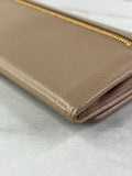 PRADA Cammeo Large Saffiano Leather Wallet